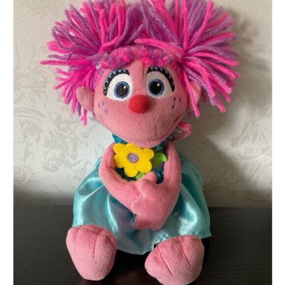 Sesame Street Stuffed Animal Plush Bundle 5 Ernie Bert Grover Zoe Abby - Picture 6 of 13